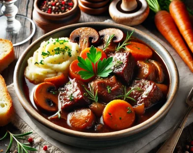 Bœuf bourguignon traditionnel