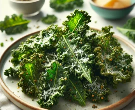 Chips de chou Kale au Parmesan