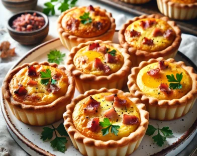 Recette de Mini Quiches Lorraine