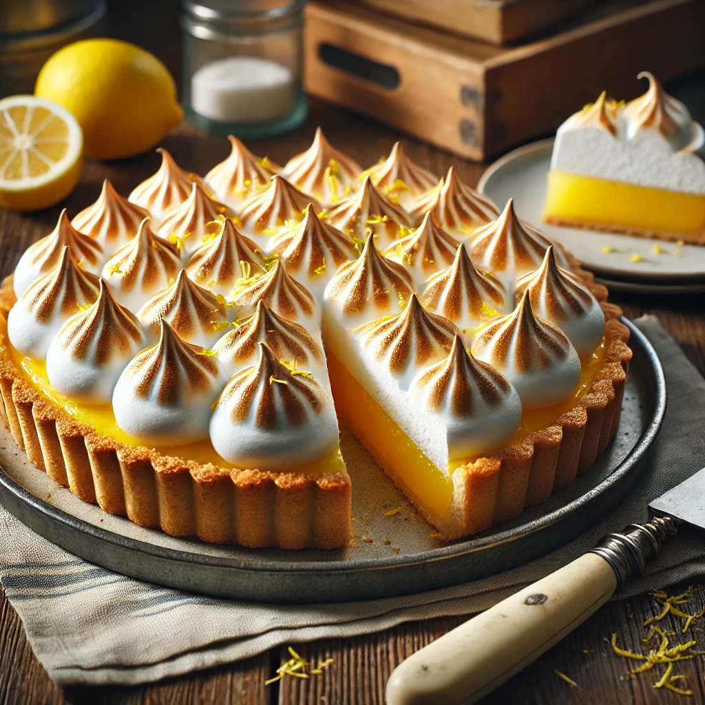 Tarte au citron meringuée