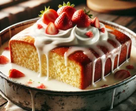 Tres leche cake