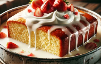 Tres leche cake