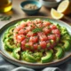 Tartare de saumon et avocat