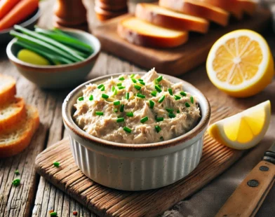 Rillettes de thon au citron