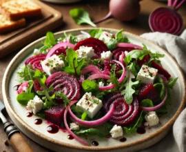 Salade de betteraves et feta