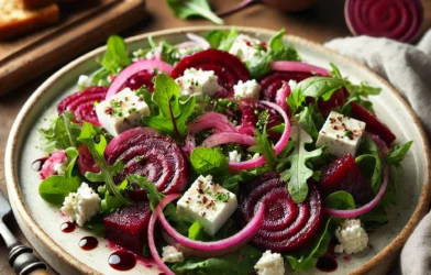 Salade de betteraves et feta