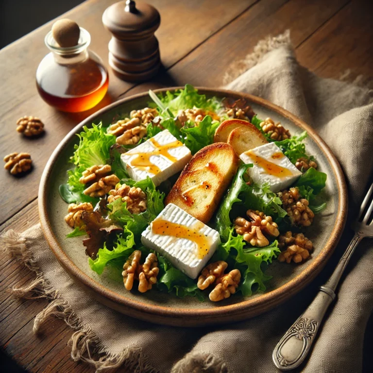 salade de chèvre chaud