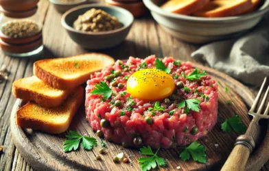 tartare de boeuf classique