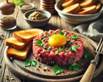 tartare de boeuf classique