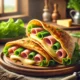 Aumônières au fromage et jambon