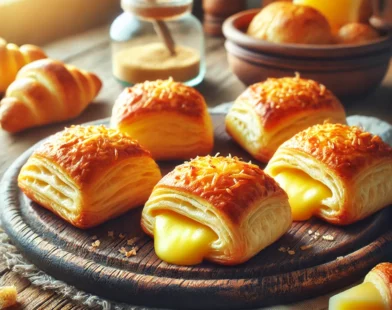 Petits feuilletés au fromage