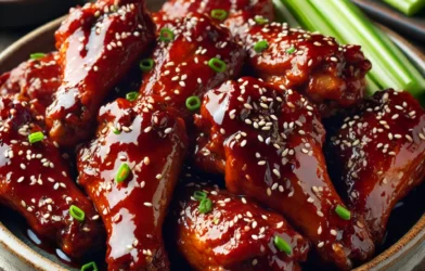 Chicken Wings sauce barbecue