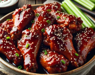 Chicken Wings sauce barbecue