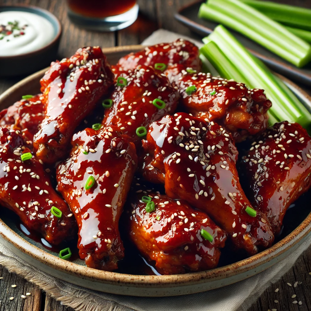 Chicken Wings sauce barbecue