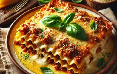 Lasagnes à la Bolognaise