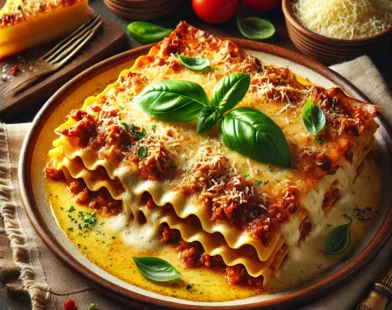 Lasagnes à la Bolognaise