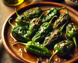 Pimientos del Padrón grillés