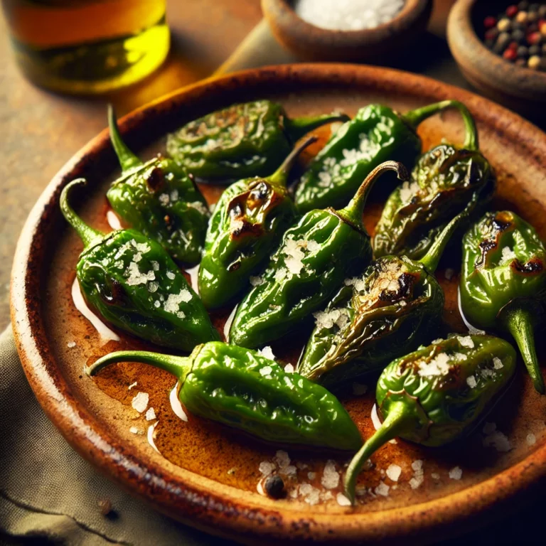 Pimientos del Padrón grillés