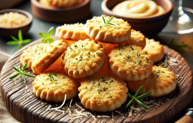 sablés au parmesan