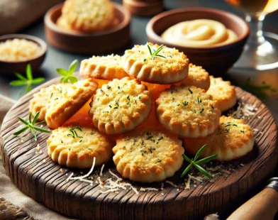 sablés au parmesan