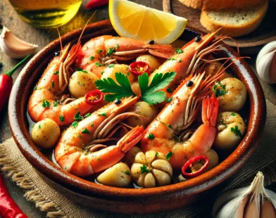 Gambas al Ajillo