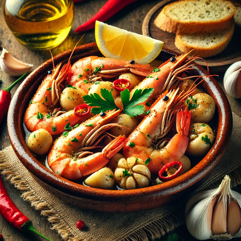 Gambas al Ajillo